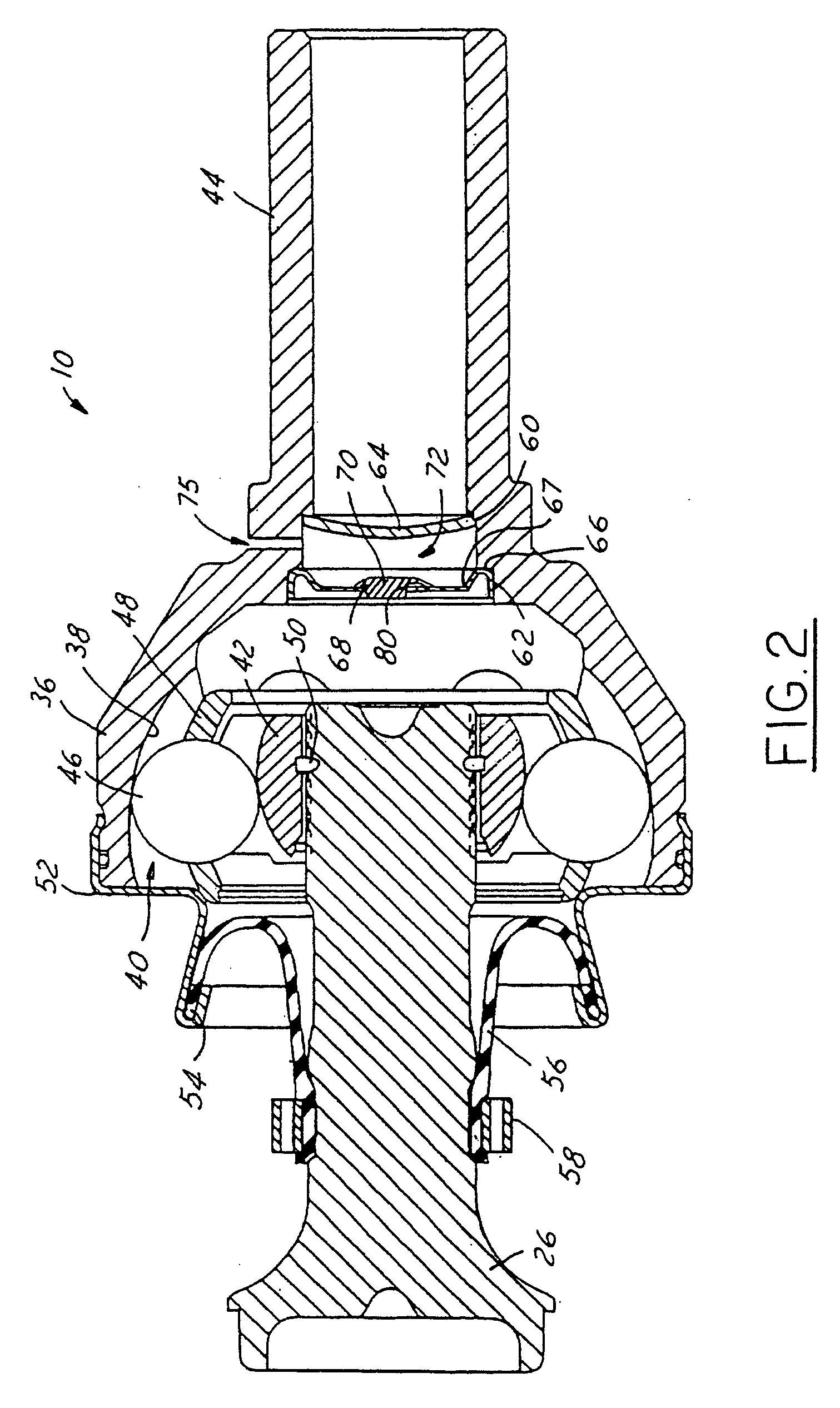 Constant velocity joint vent valve