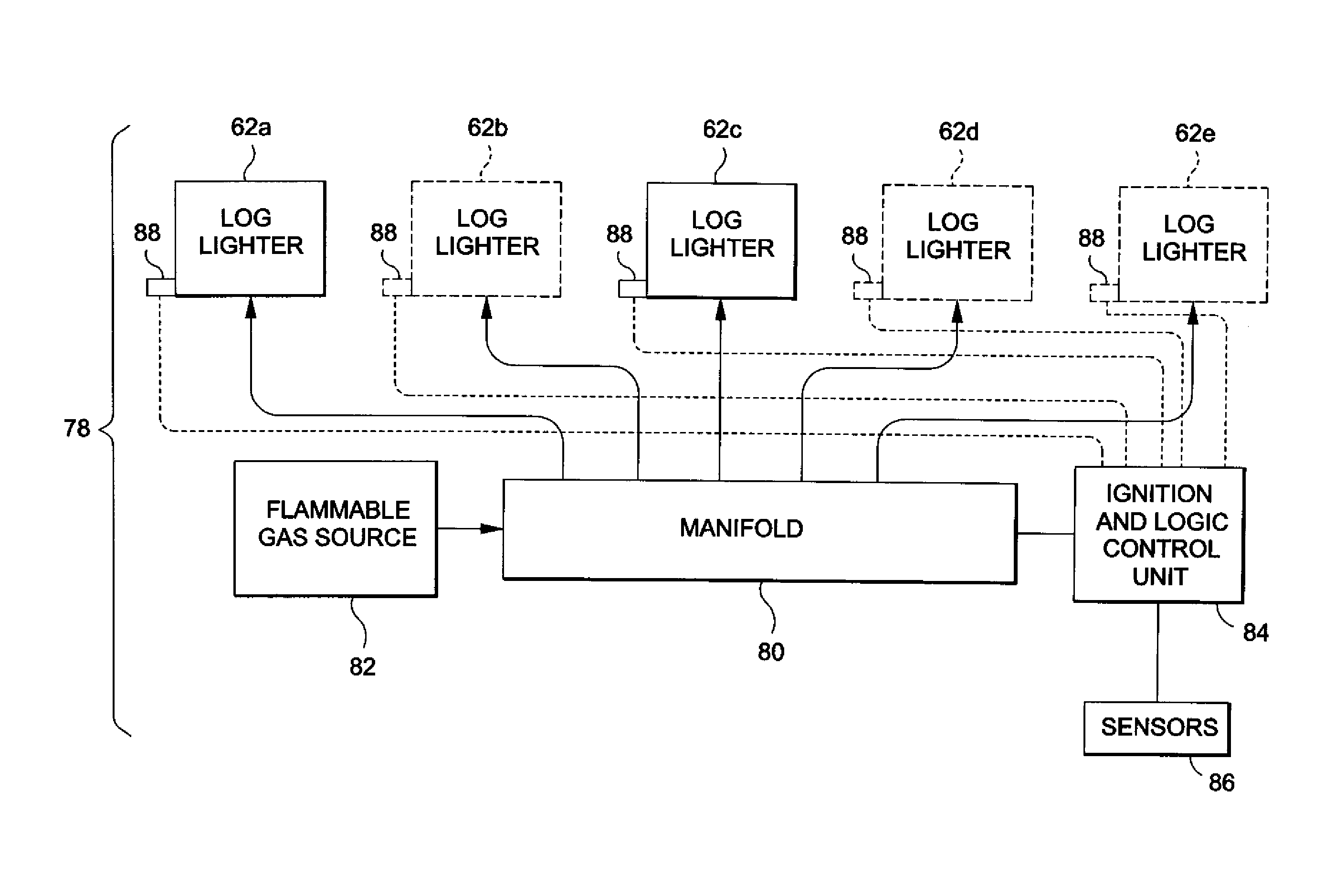 Fire Grate for Enhanced Combustion with Vertical and Horizontal Expansion Sleeves