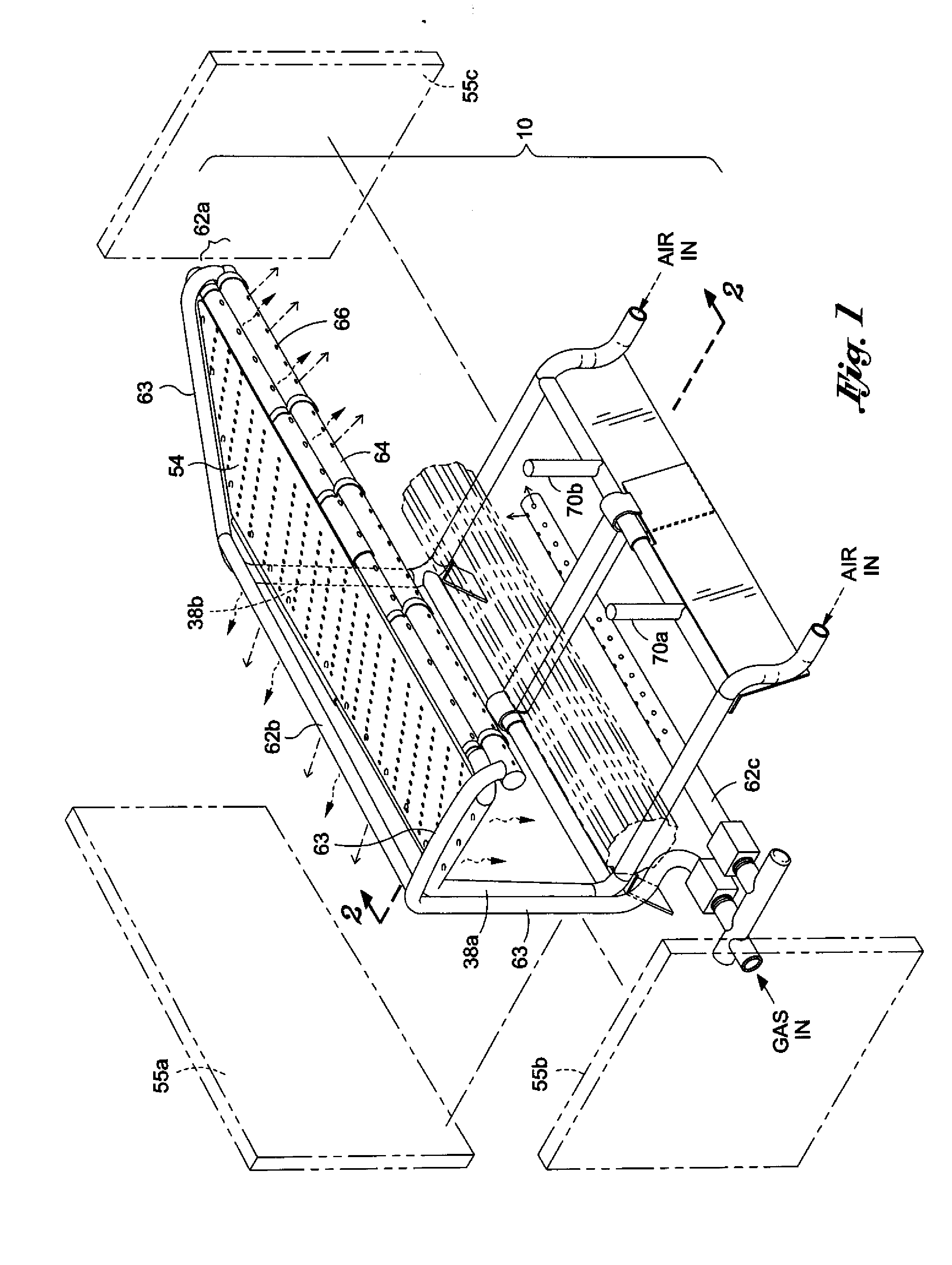 Fire Grate for Enhanced Combustion with Vertical and Horizontal Expansion Sleeves