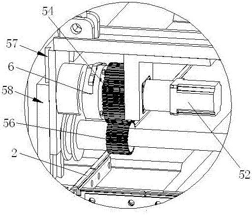 Automatic motion device for linear and transverse direction of agricultural track