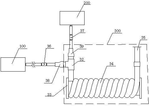 Foam concrete slurry producing and conveying machine