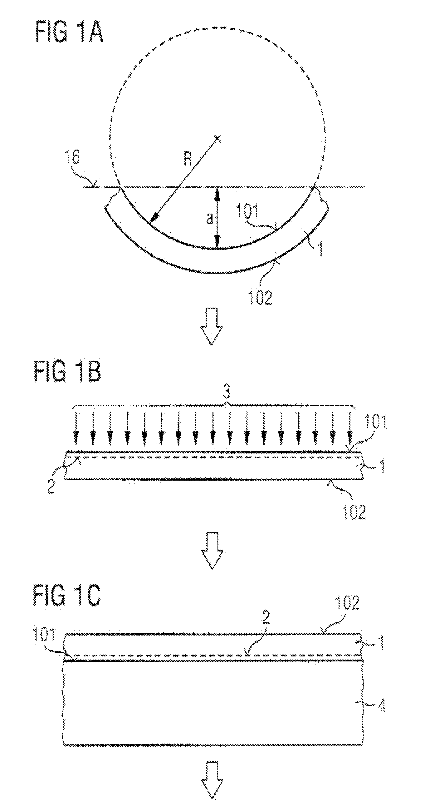 Method of fabricating a quasi-substarte wafer and semiconductor body fabricated using such a quasi-substarte wafer