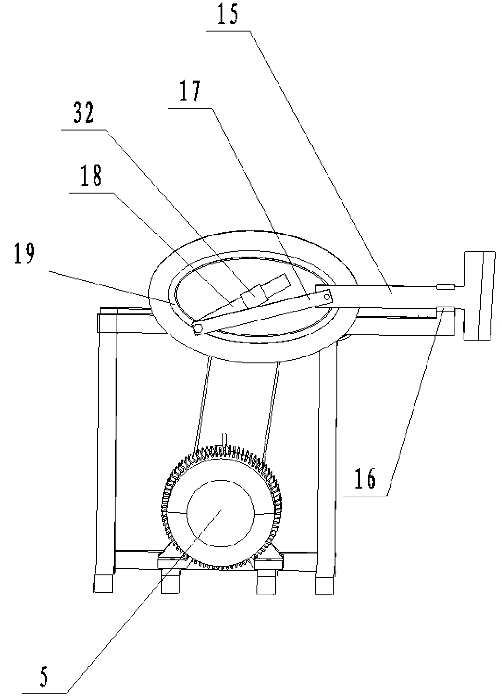 Grass braid fixed length traction cutoff device