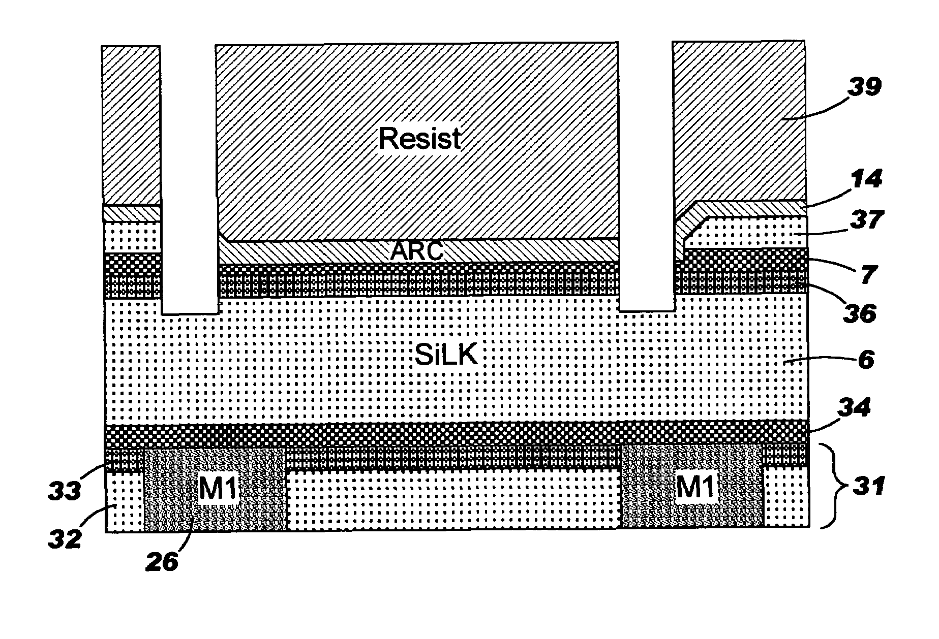 Sacrificial inorganic polymer intermetal dielectric damascene wire and via liner