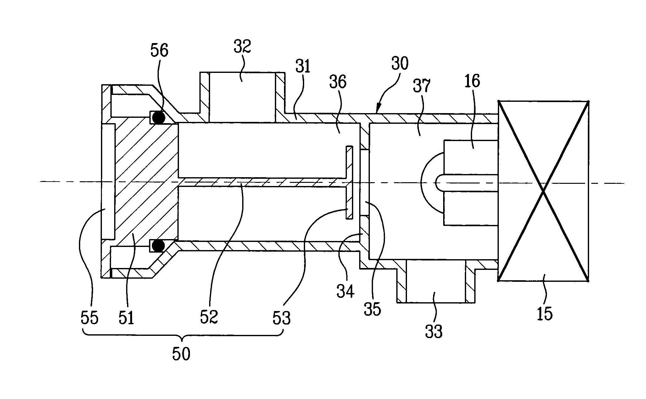 Filter assembly of washing machine