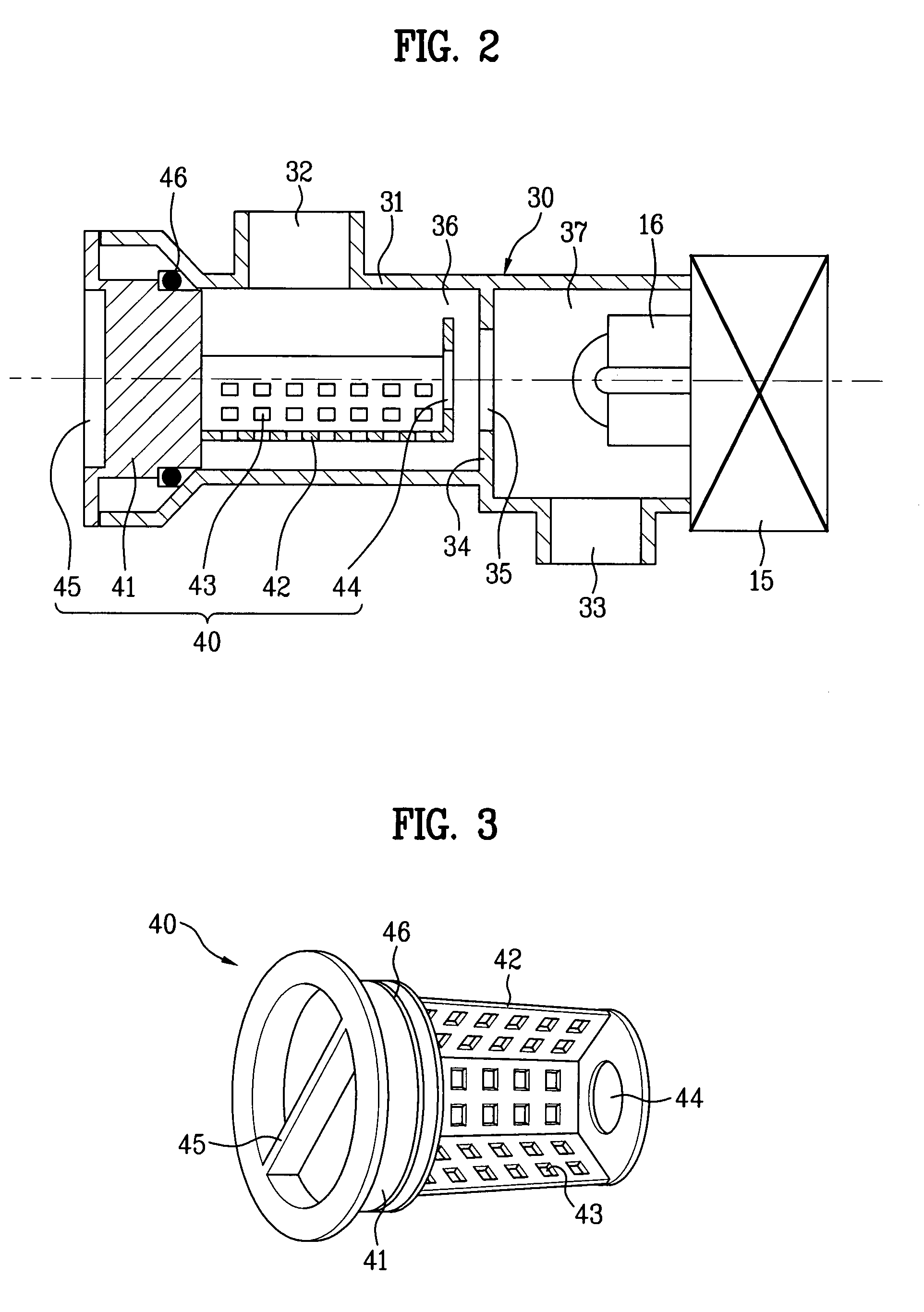 Filter assembly of washing machine