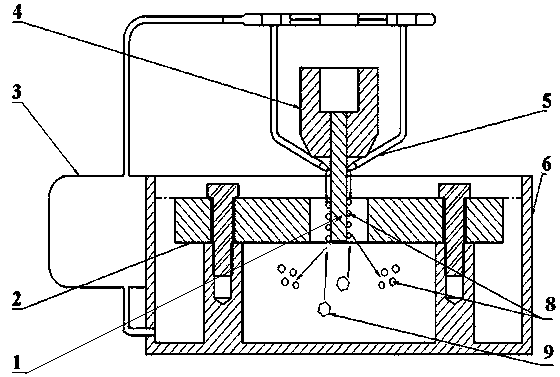 Method for producing cylindrical fine tungsten wire electrode