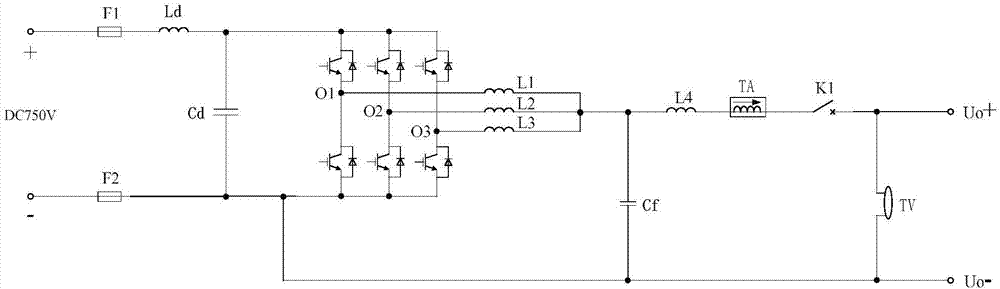 Independent series-parallel-connection modular subway regenerative braking super-capacitor energy storage device