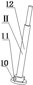 Knee joint biomechanical property testing and evaluating device