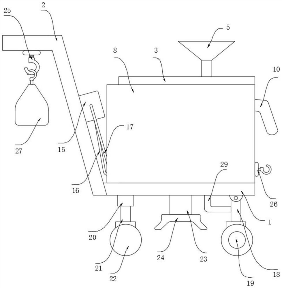 Multifunctional railway steel rail transport vehicle connection transition adjusting device