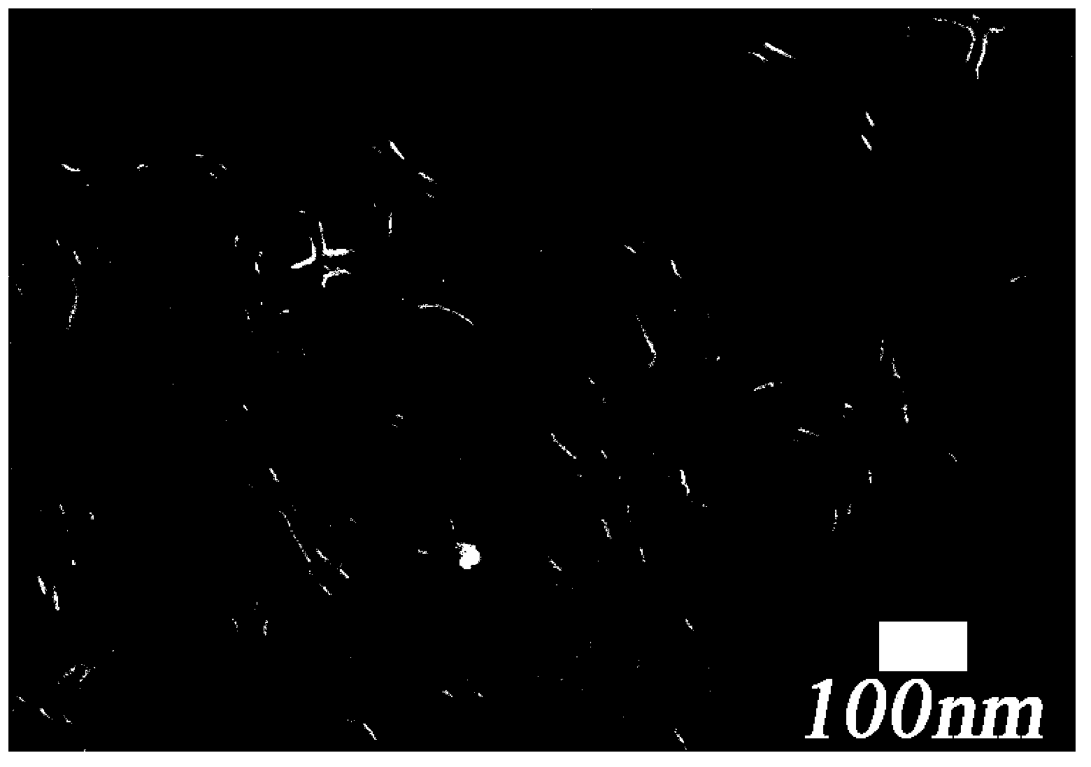 Preparation method of polymer nano-fiber with uniform diameter