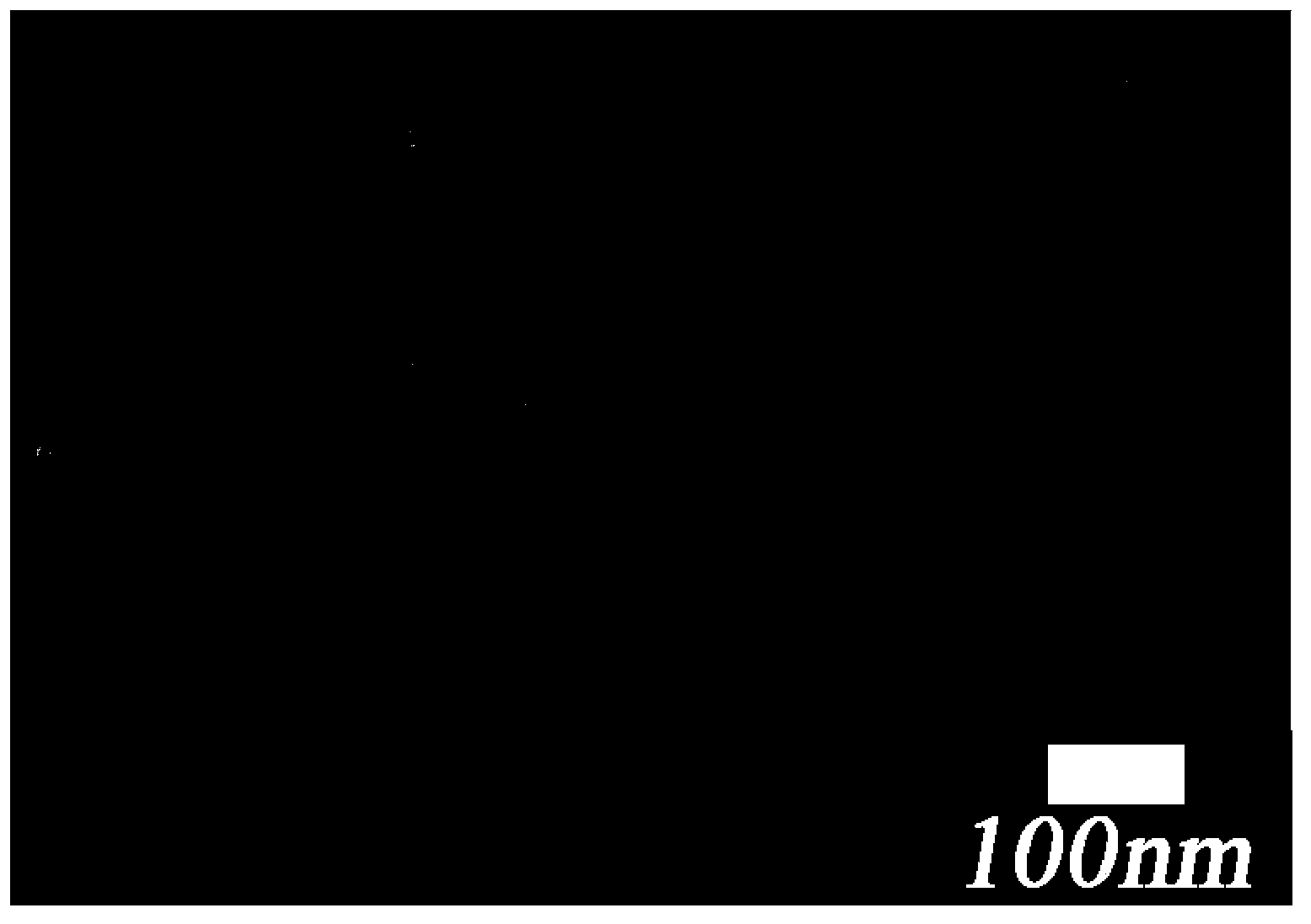 Preparation method of polymer nano-fiber with uniform diameter