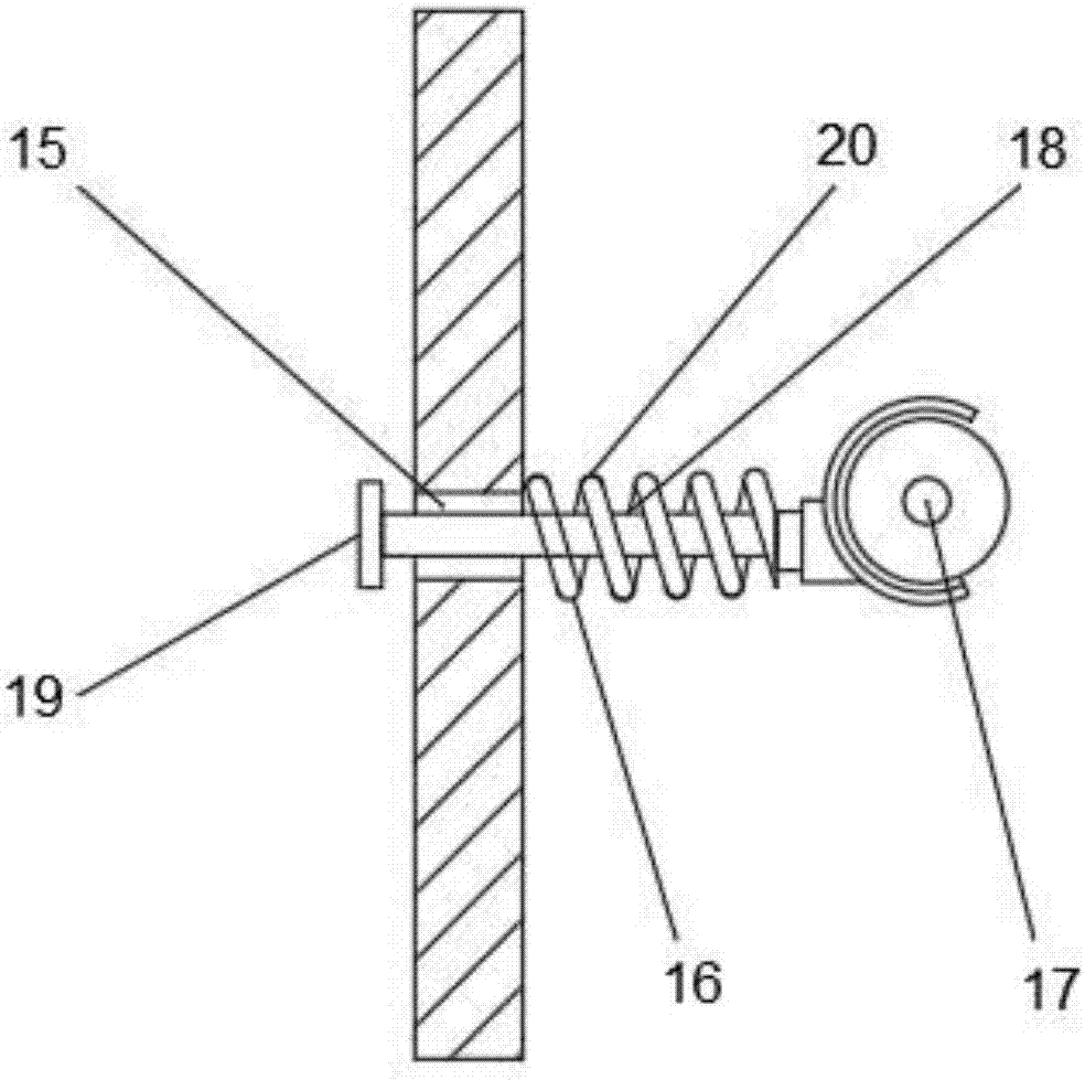 Measuring device of pouring pile concrete surface