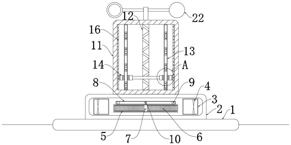 Offshore warning buoy with automatic light-emitting function