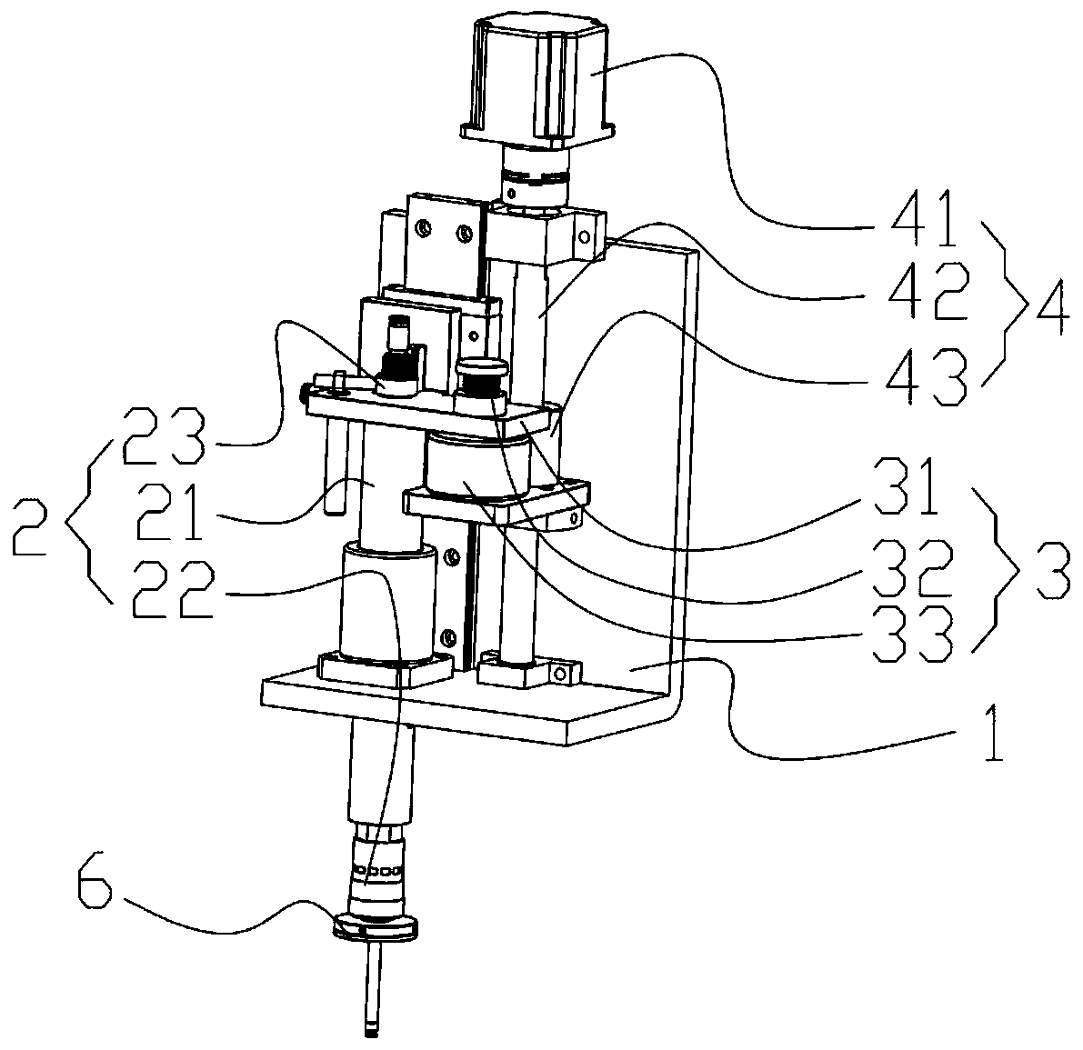 Glass taking and placing mechanism