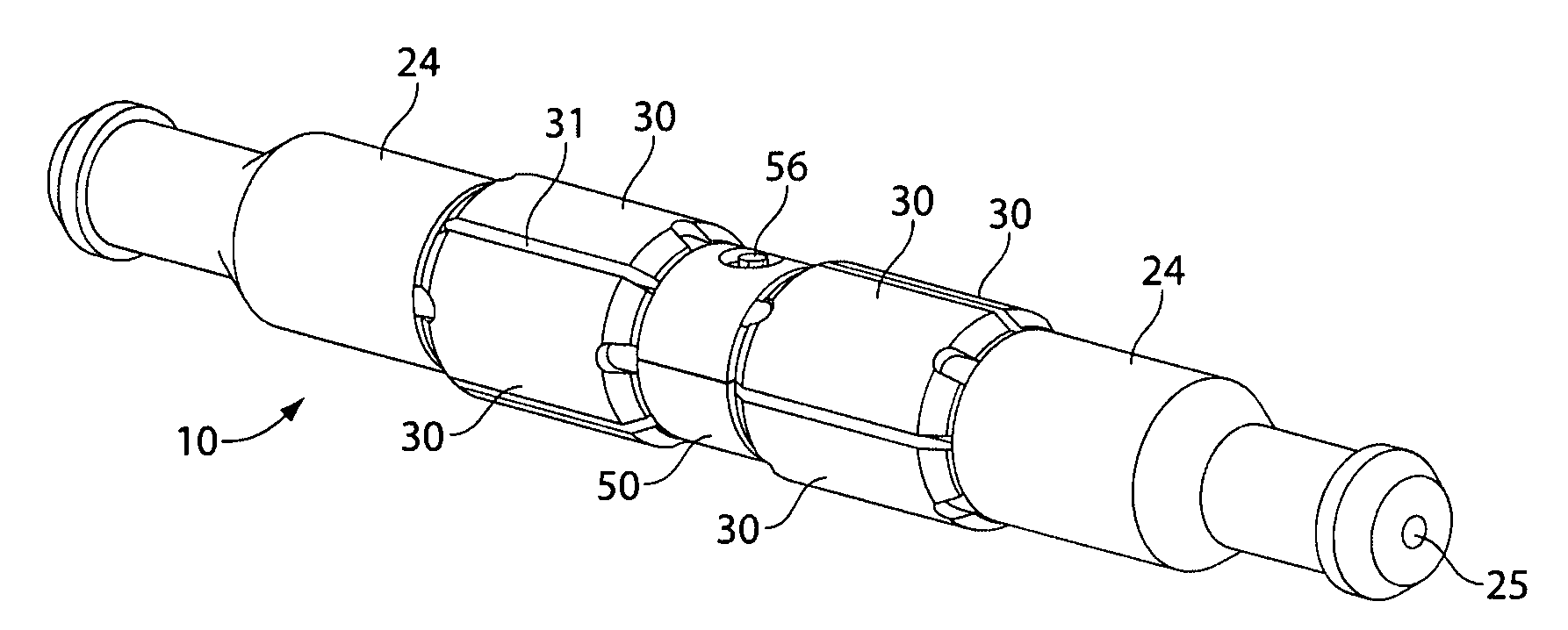 Gas lift plunger assembly arrangement