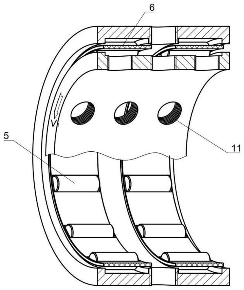 Device and method for preparing fine-grain wear-resistant layer on surface of railway overhead contact system wire