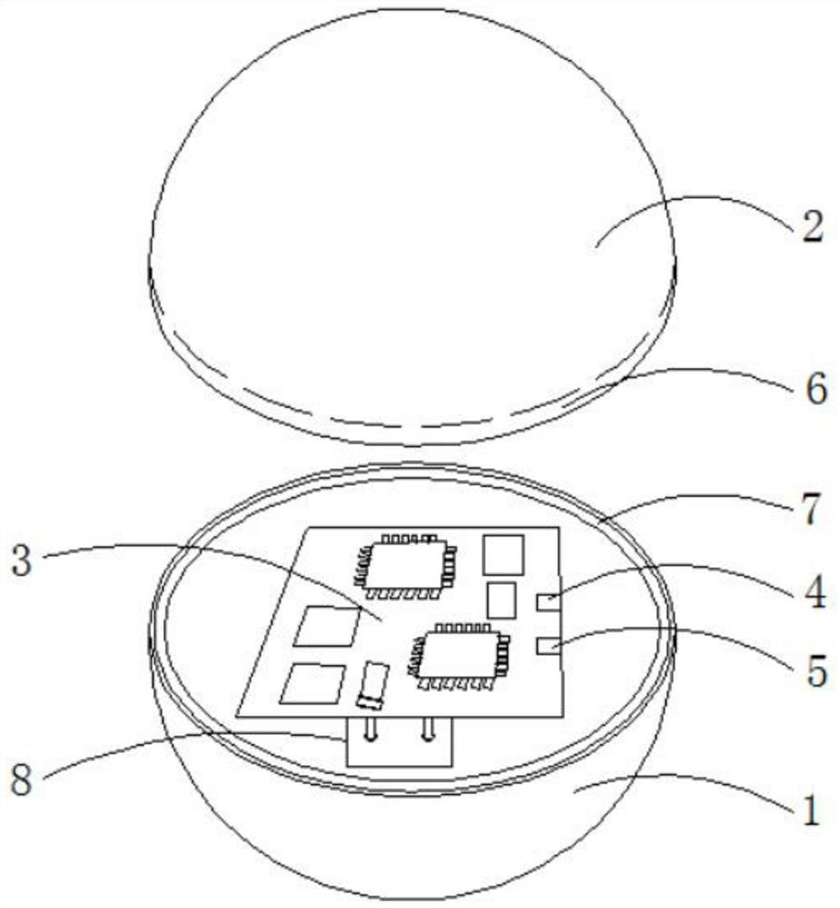 A multi-channel debris flow impact state tracking simulation system and operation method