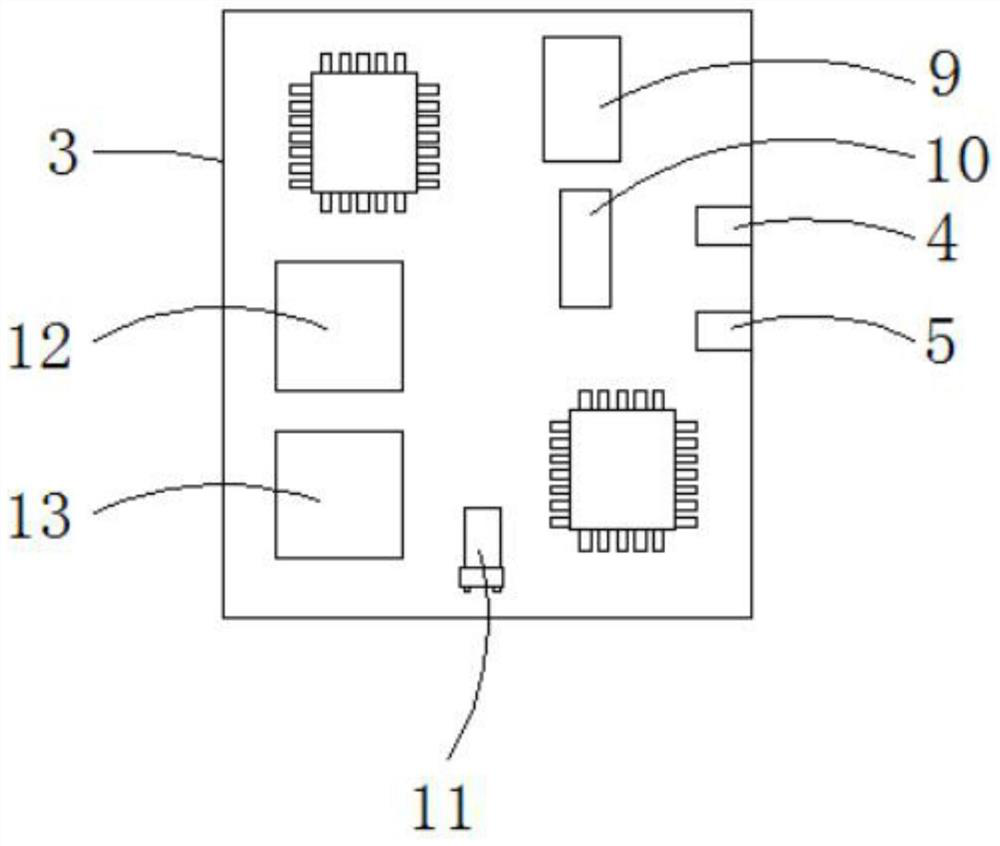 A multi-channel debris flow impact state tracking simulation system and operation method