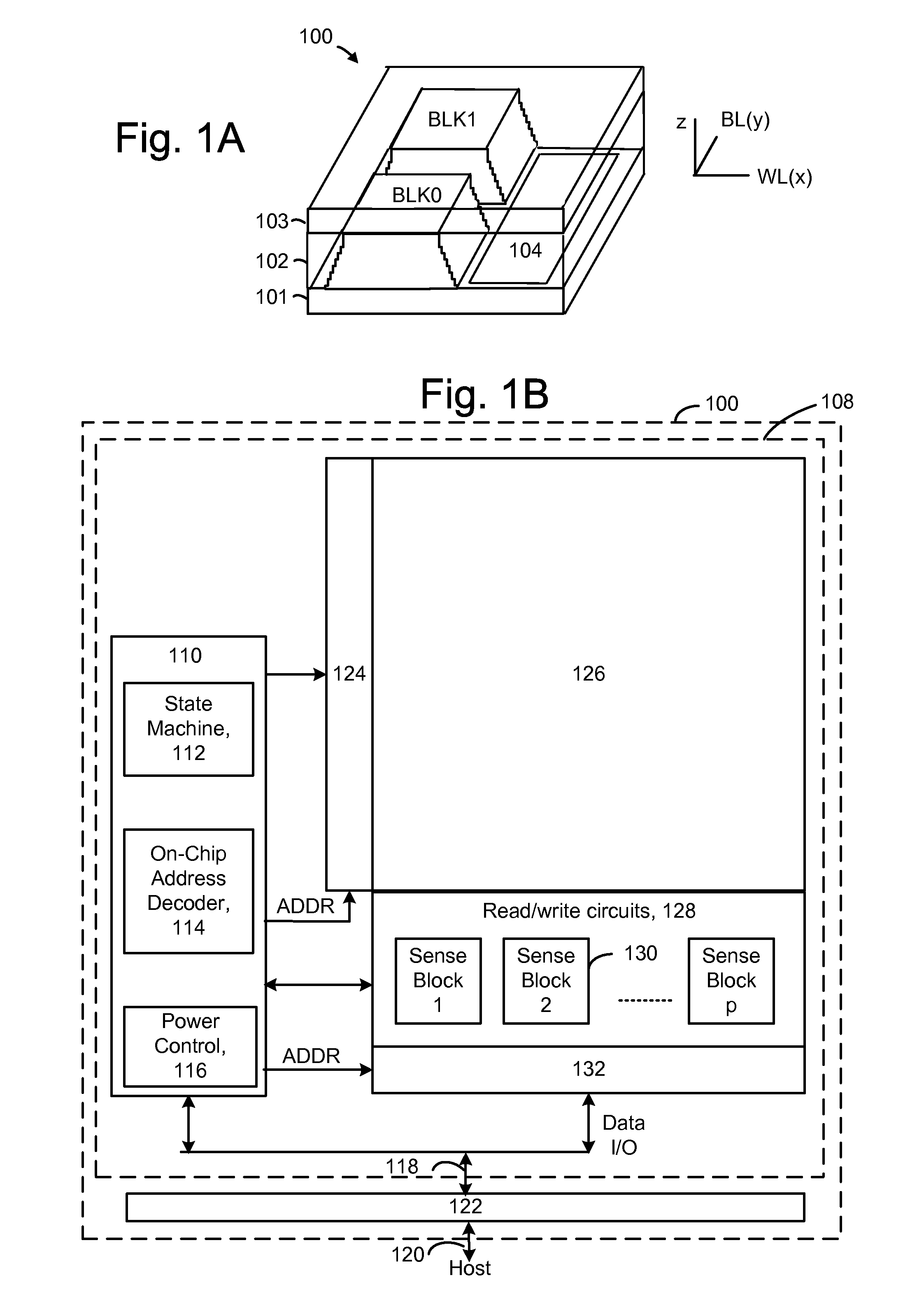 Select Gate Materials Having Different Work Functions In Non-Volatile Memory