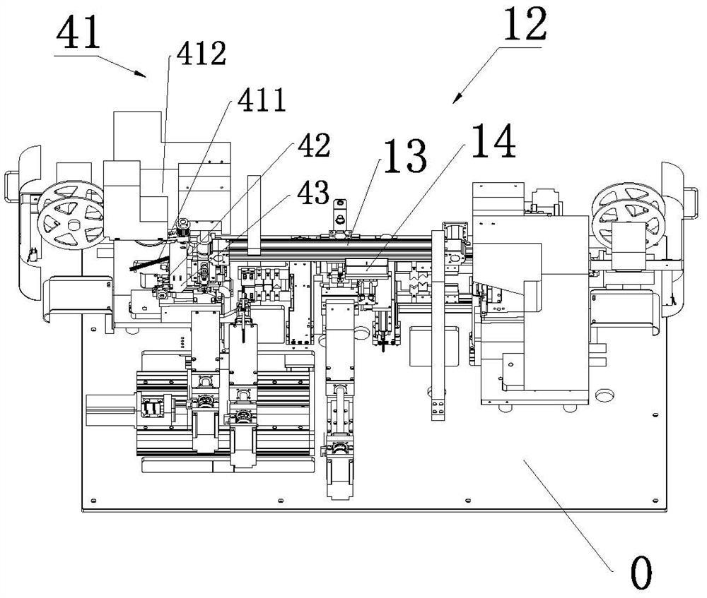 Automatic machining equipment for double-head terminal crimping sleeve