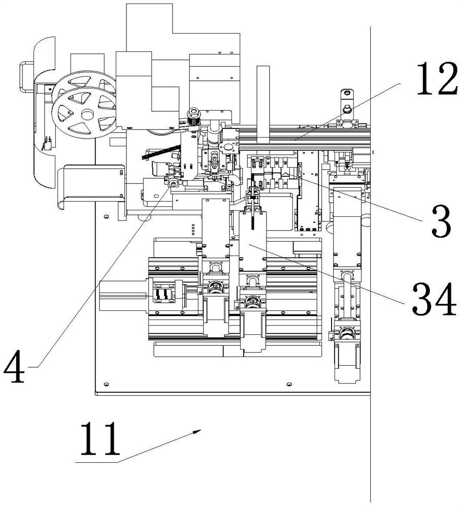 Automatic machining equipment for double-head terminal crimping sleeve