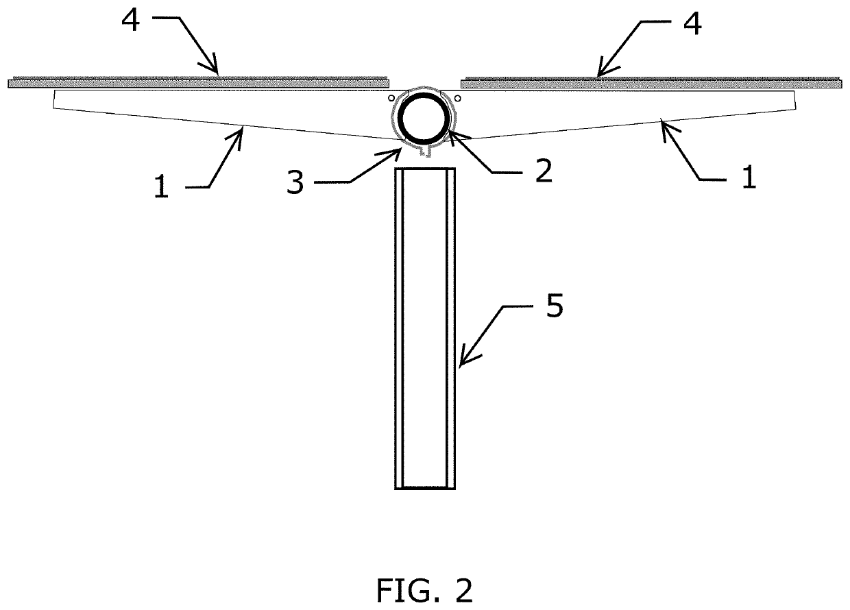 Purlin system for solar module attachment