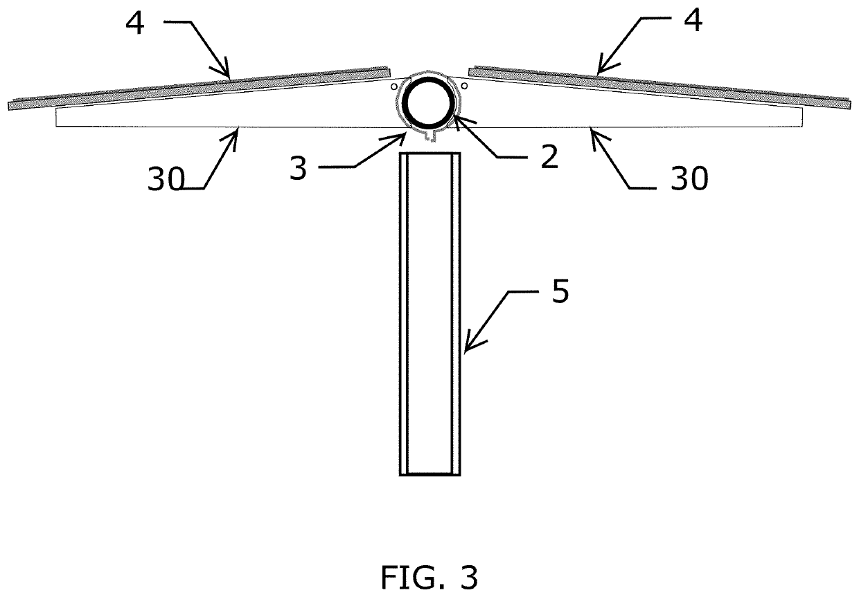 Purlin system for solar module attachment