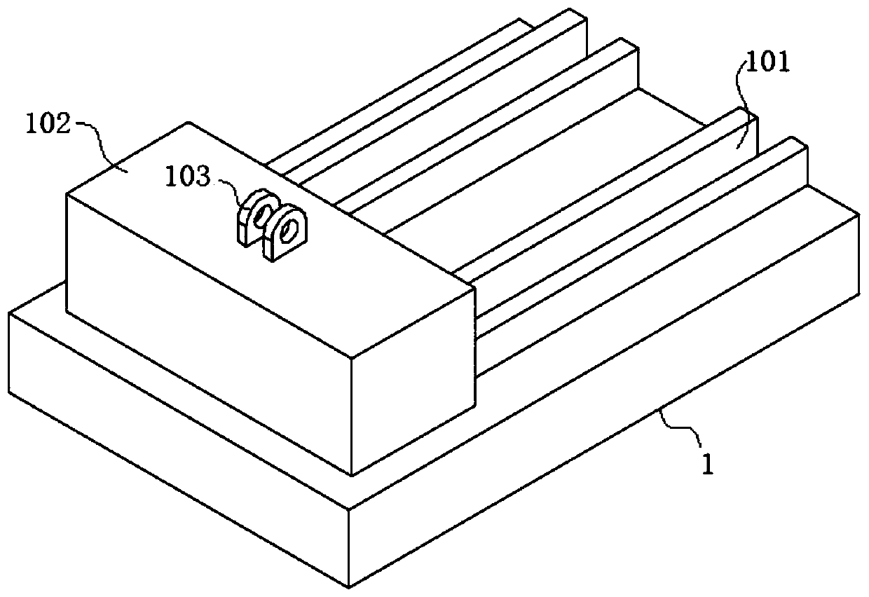 Road construction safety guardrail