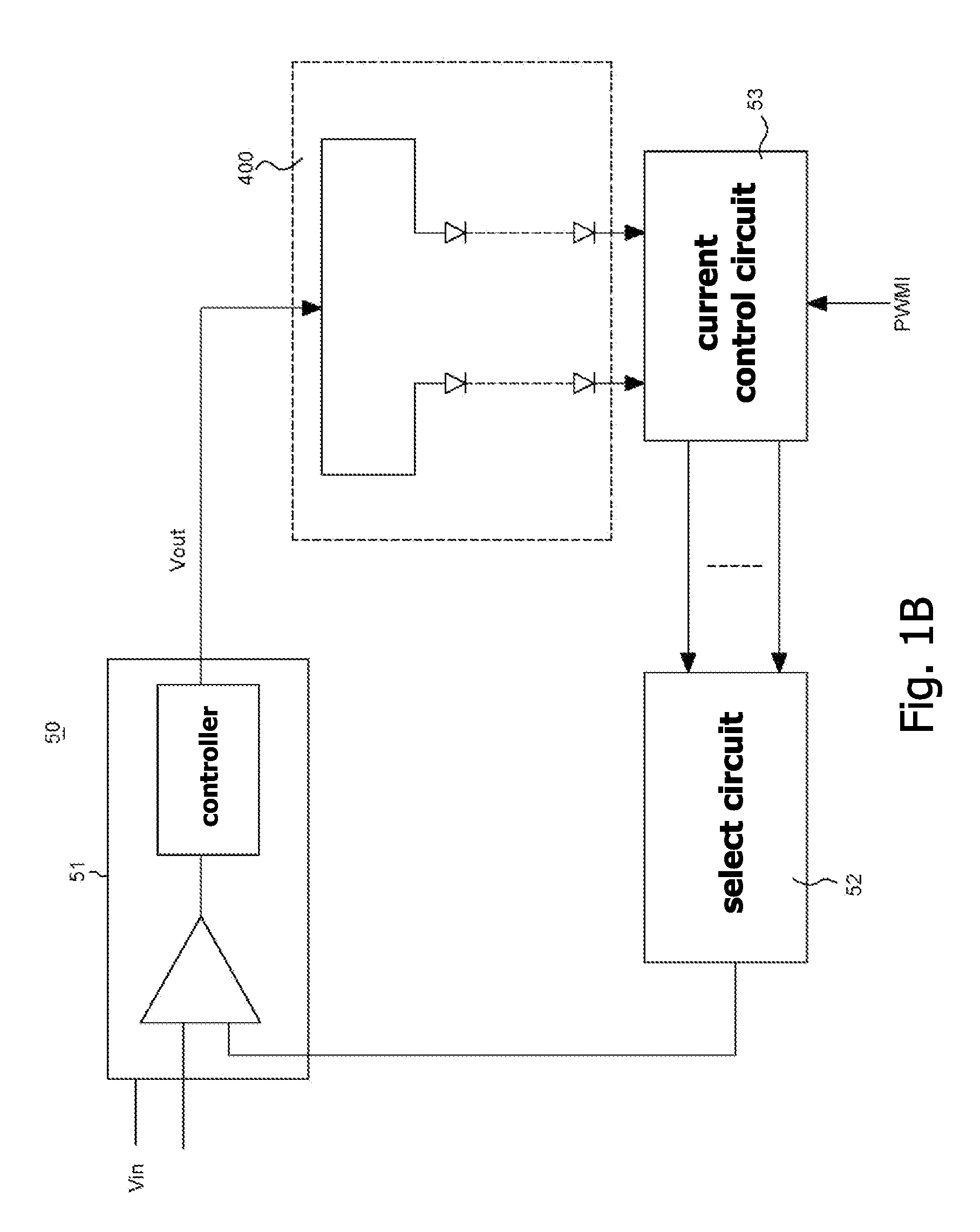 Control device with adjusting pulse width modulation function and the backlight module thereof