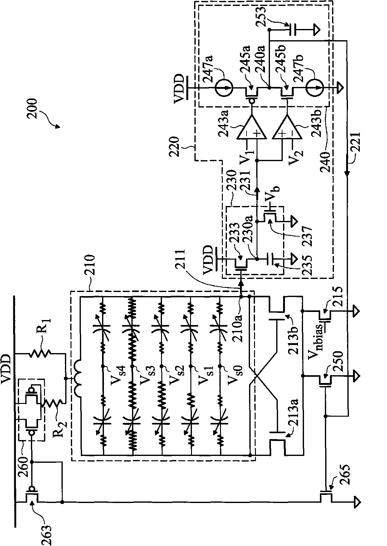 Integrated circuits including an lc tank circuit and operating methods thereof