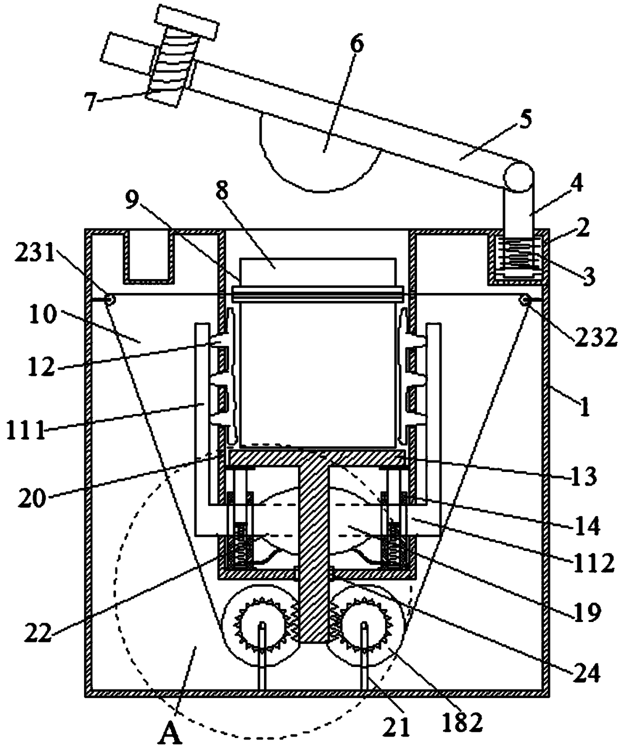 New energy vehicle battery box