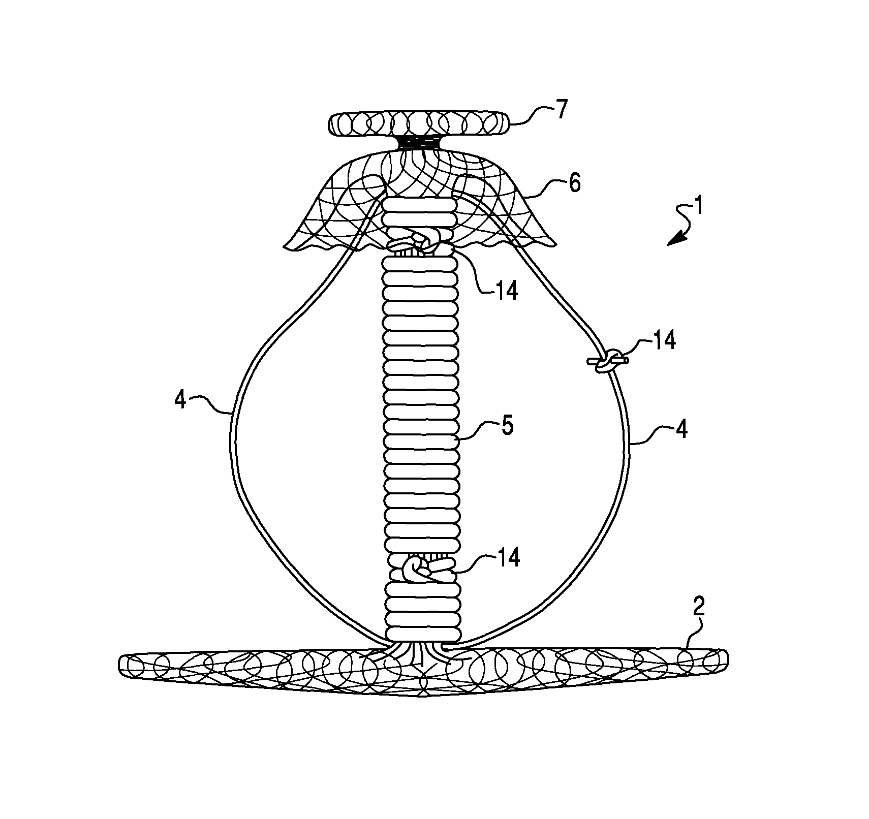 Left atrial appendage occlusion device