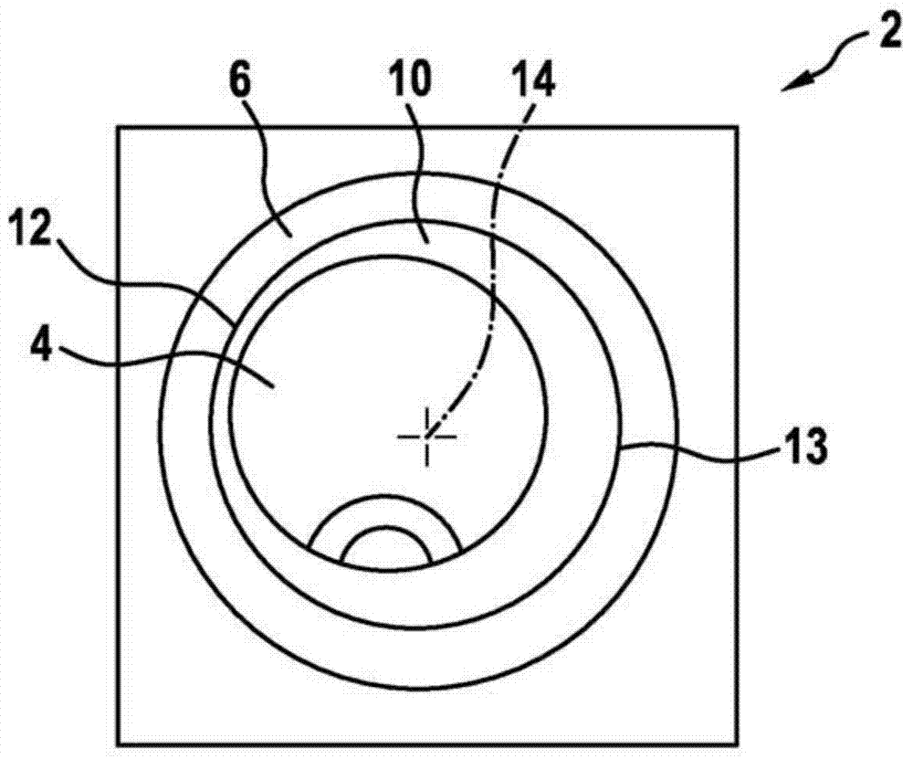 Method for producing an ultrasonic converter core with embedded piezoelectric converter element