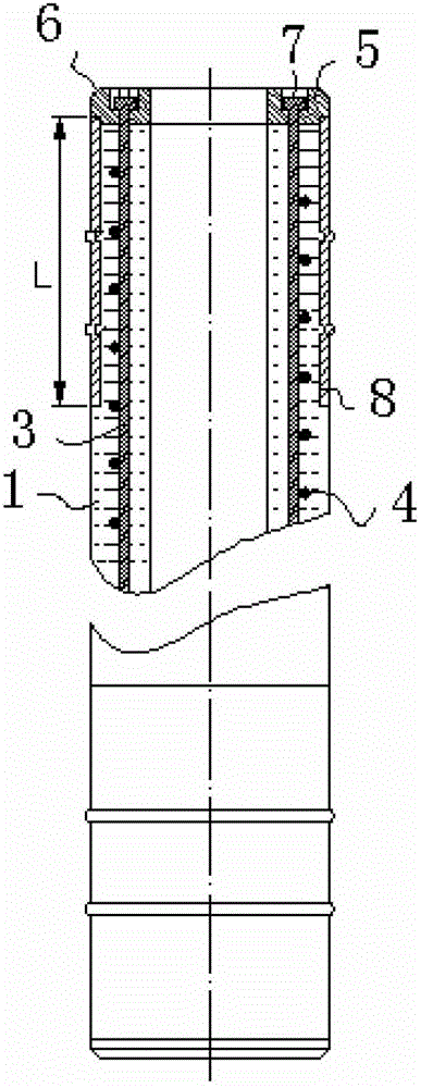 Prestressed centrifugal square pile