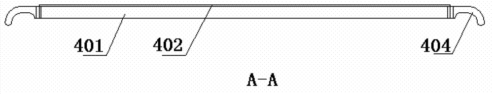 Environment-friendly flame-retardant scaffold system