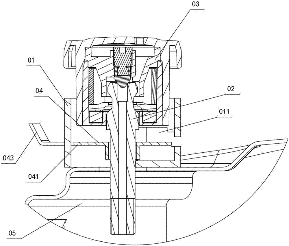 Pressure adjusting structure and pressure cooker having same