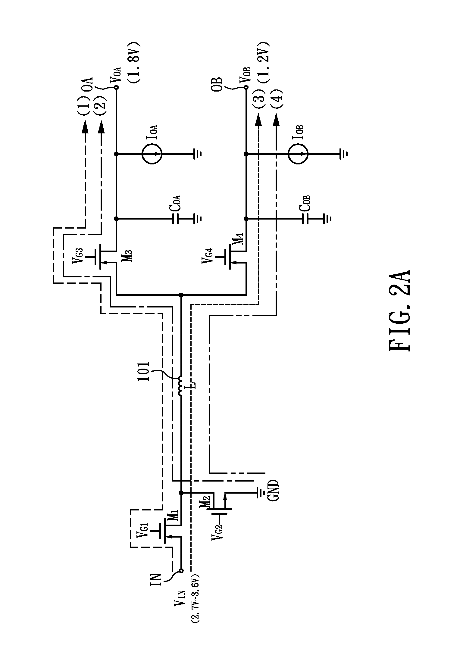 Sido power converter and driving method thereof