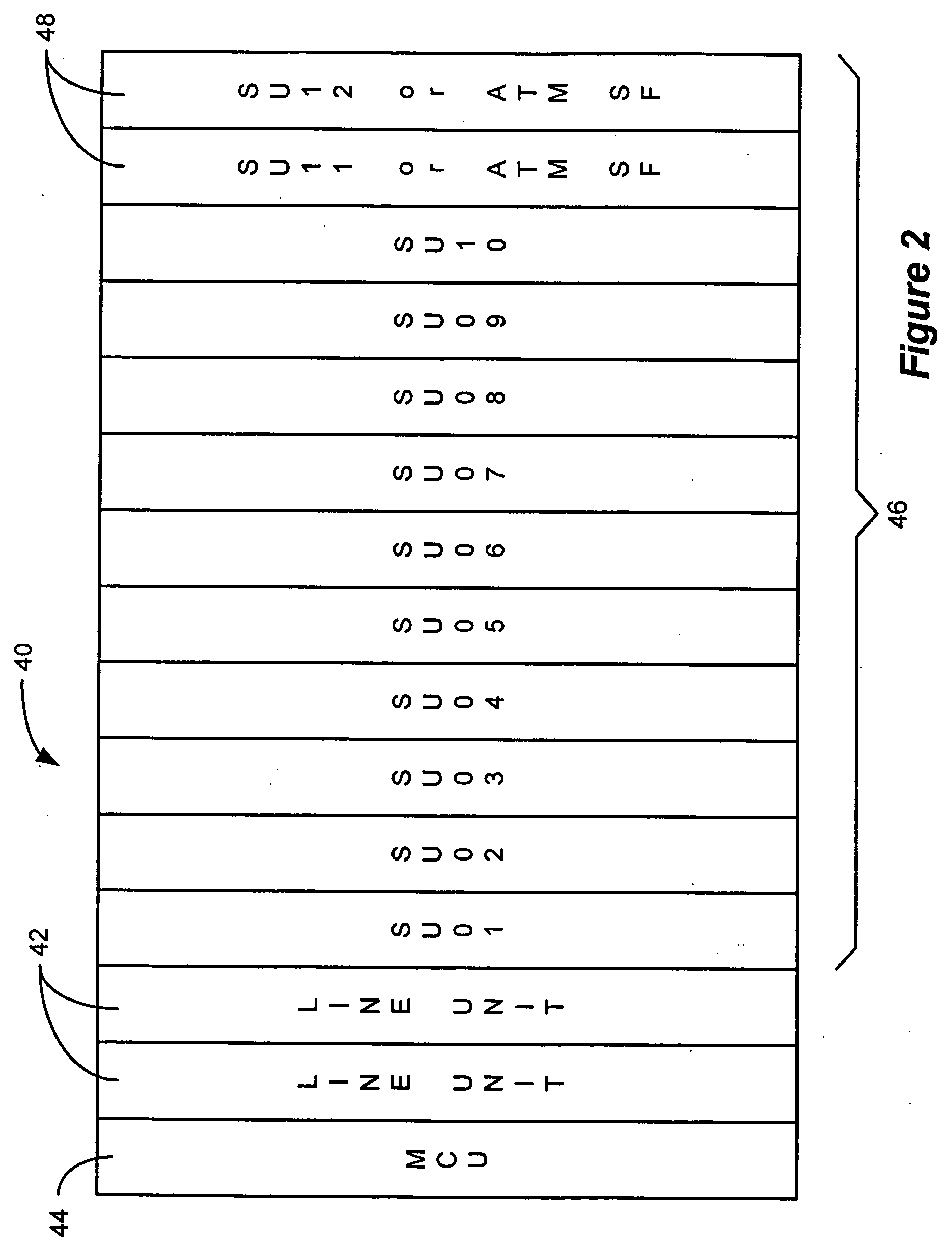 Architecture for a hybrid STM/ATM add-drop multiplexer