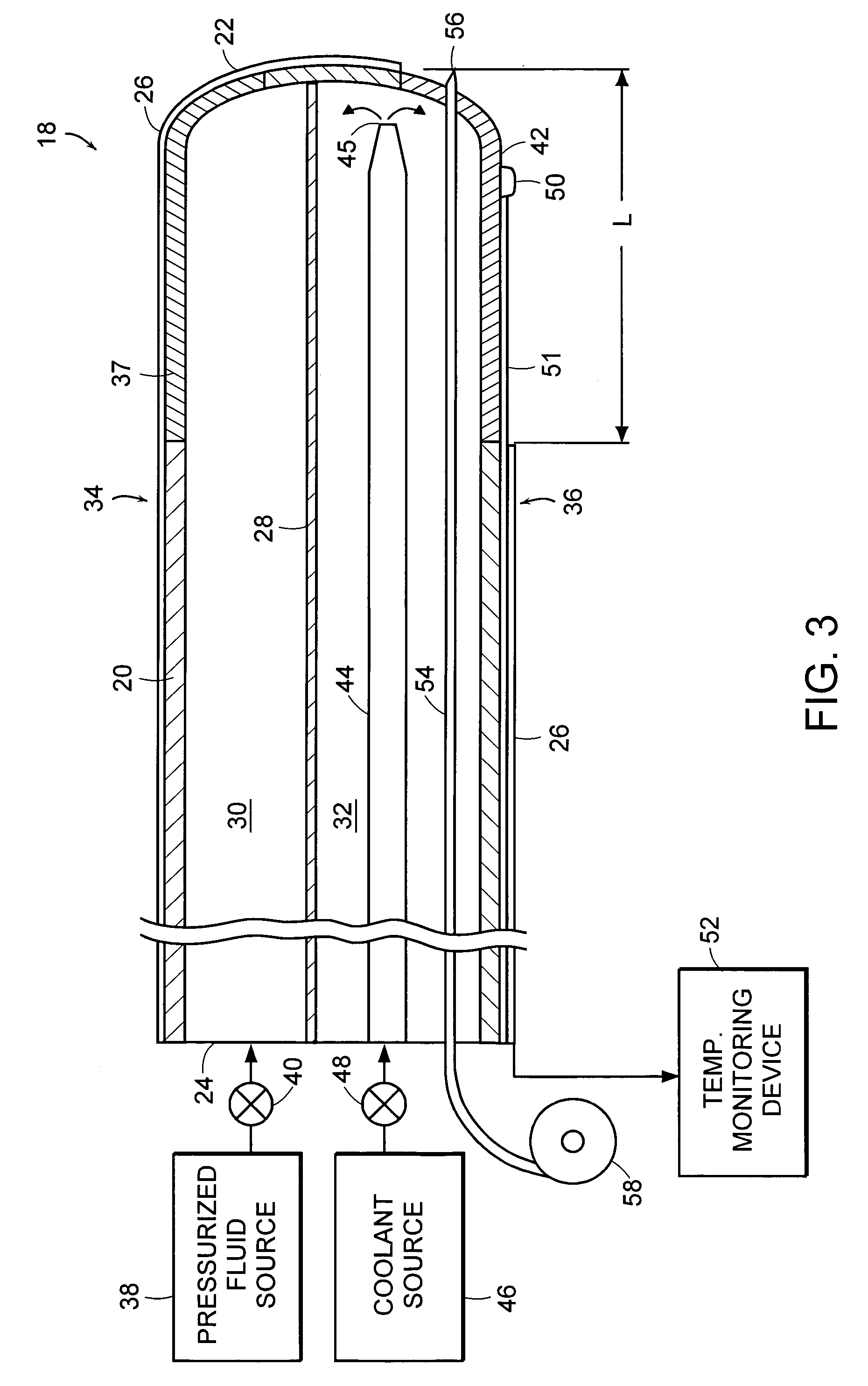 Device for neurocryo analgesia and anesthesia