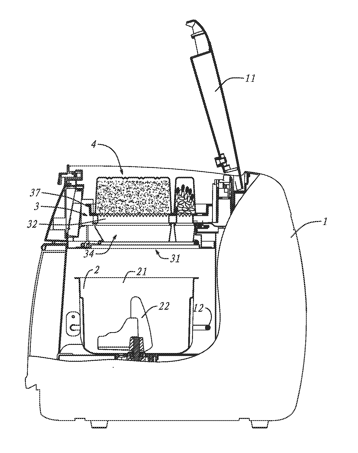 Automatic bread maker, ingredient box and bread making method