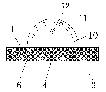 Interval tunnel light for rail transit