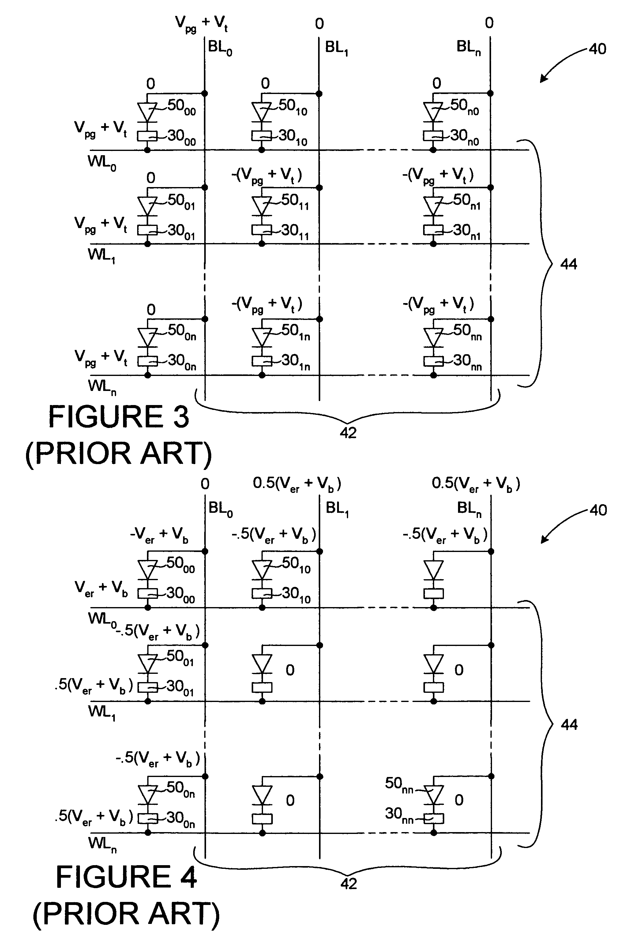 Diode array architecture for addressing nanoscale resistive memory arrays