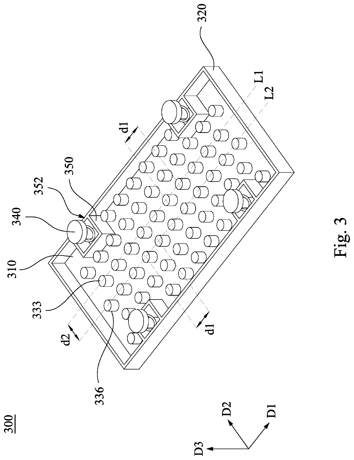 Heat sink and thermal dissipation structure