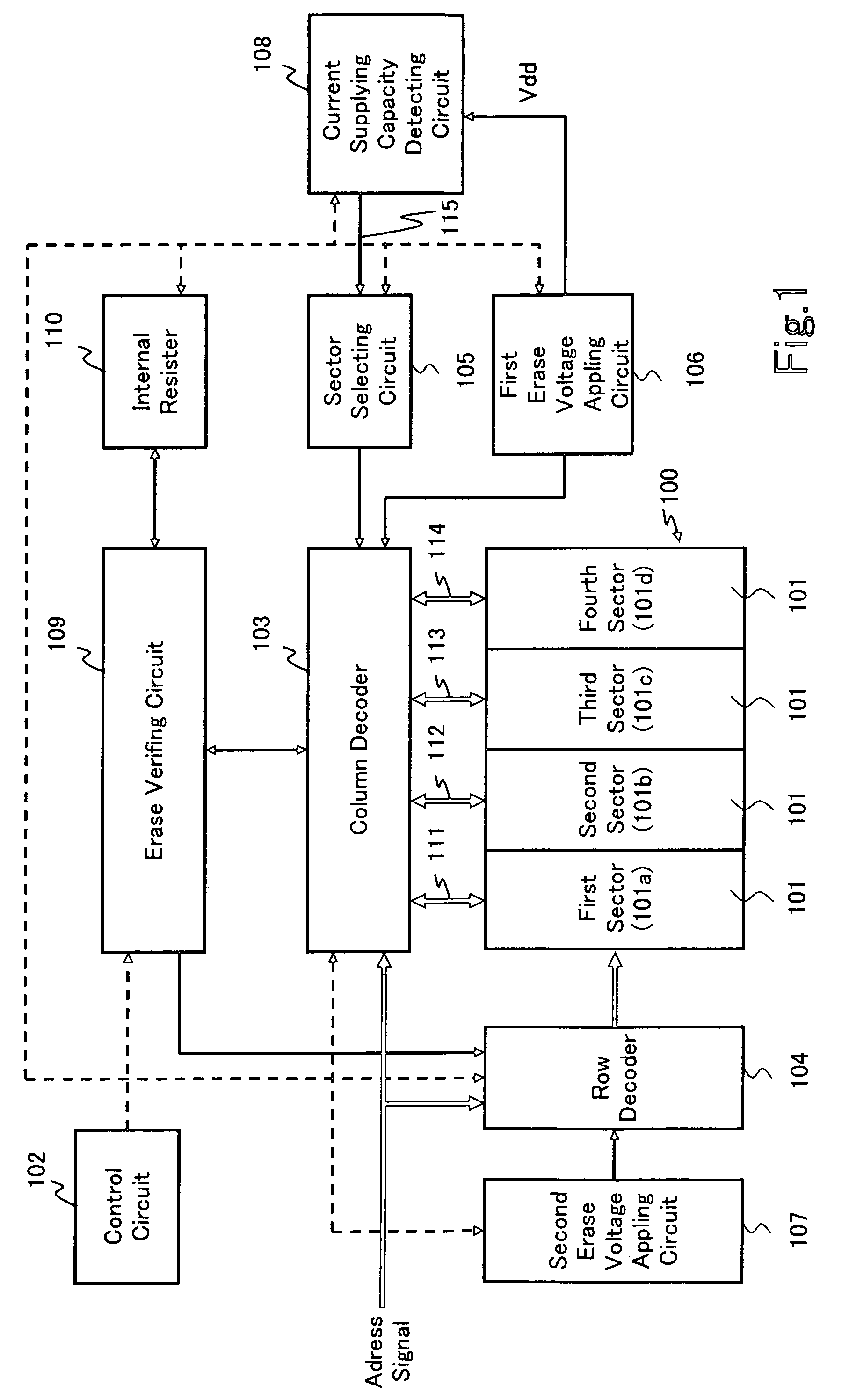 Nonvolatile semiconductor memory device