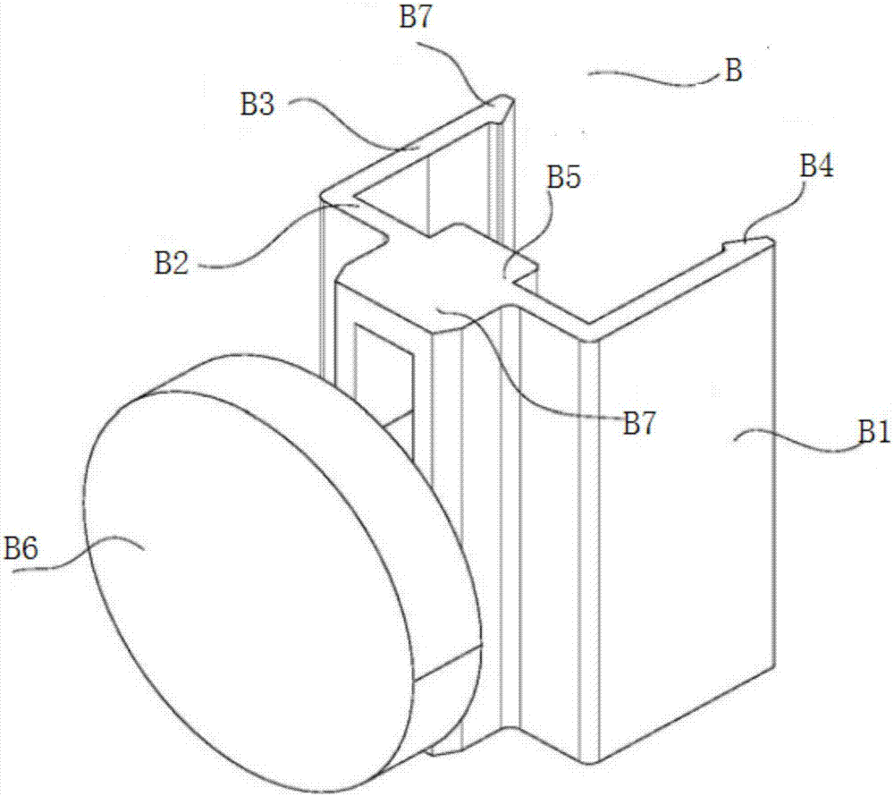 Protection type precise setting-out position finder