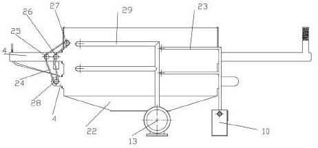 Hot air type automobile leather deodorizing equipment and method