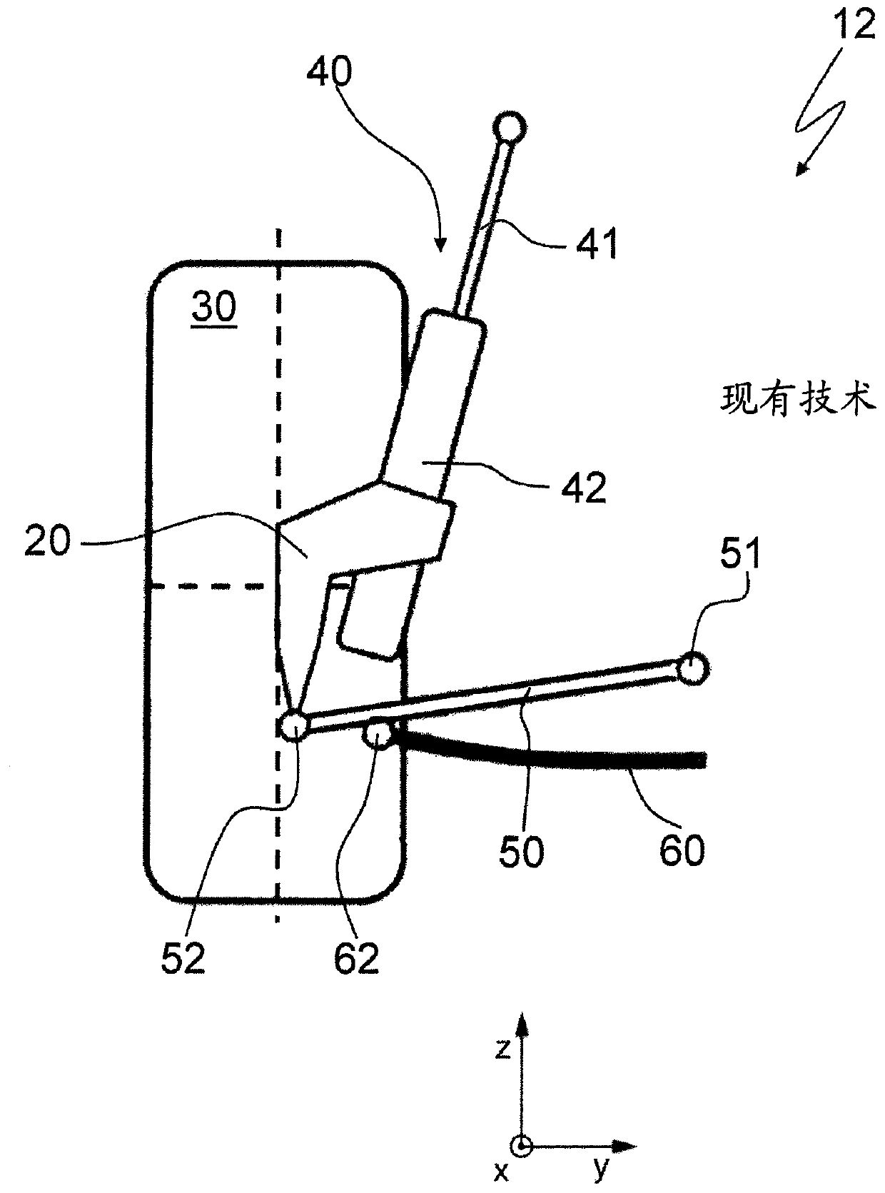 Axles for wheels of double-track motor vehicles and double-track motor vehicles having such axles