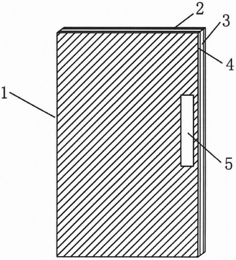 Automatic opening and closing explosion door