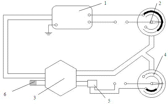 Low-vacuum generation device of single pump for water discharging of sludge and using method of low-vacuum generation device